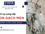 Dịch vụ cung cấp ron gạch men nhập khẩu Hàn Quốc