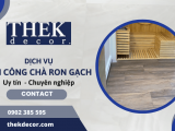 Dịch vụ thi công ron gạch men cao cấp cho các dự án, công trình tại Tp.HCM