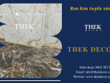 Ron kim tuyến vàng cho không gian thêm phần sang trọng, đẳng cấp
